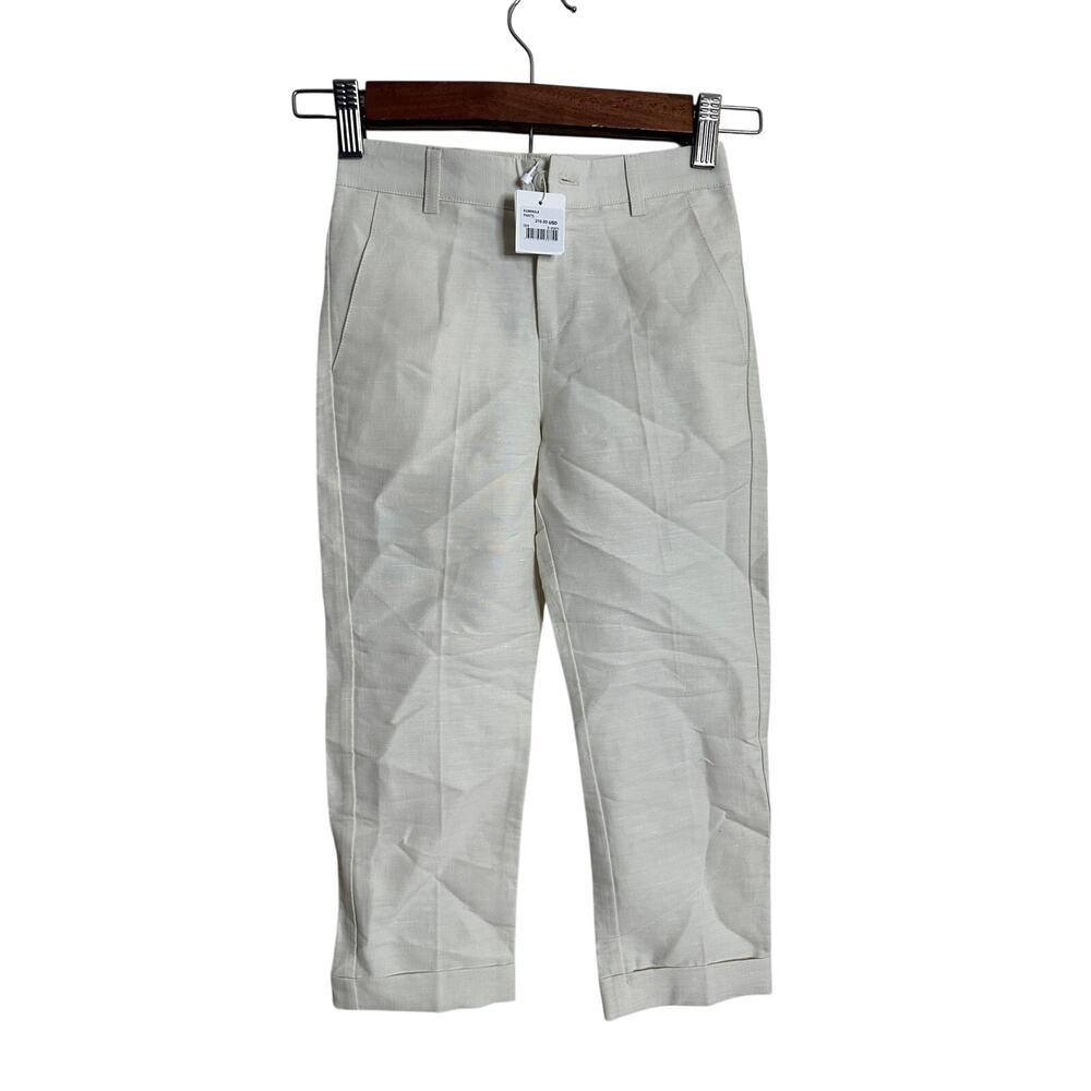 Bonpoint Dress Pants Cotton Boys size 6 NWT